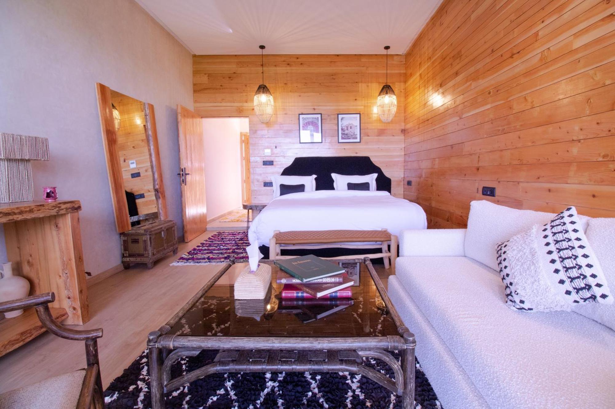Bio Et Bois -Luxury Bio Farm- Moulay Yacoub Exterior foto