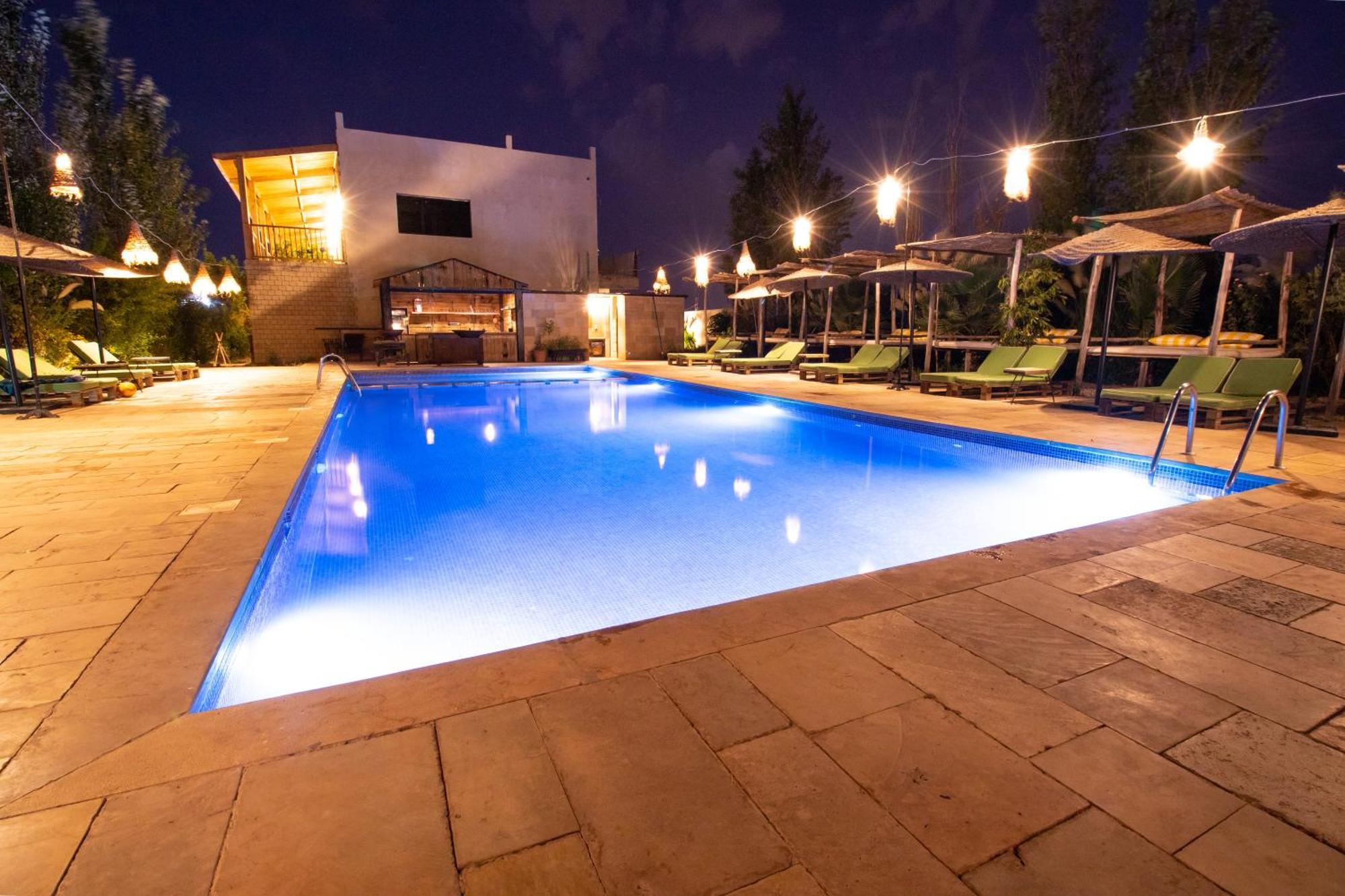 Bio Et Bois -Luxury Bio Farm- Moulay Yacoub Exterior foto